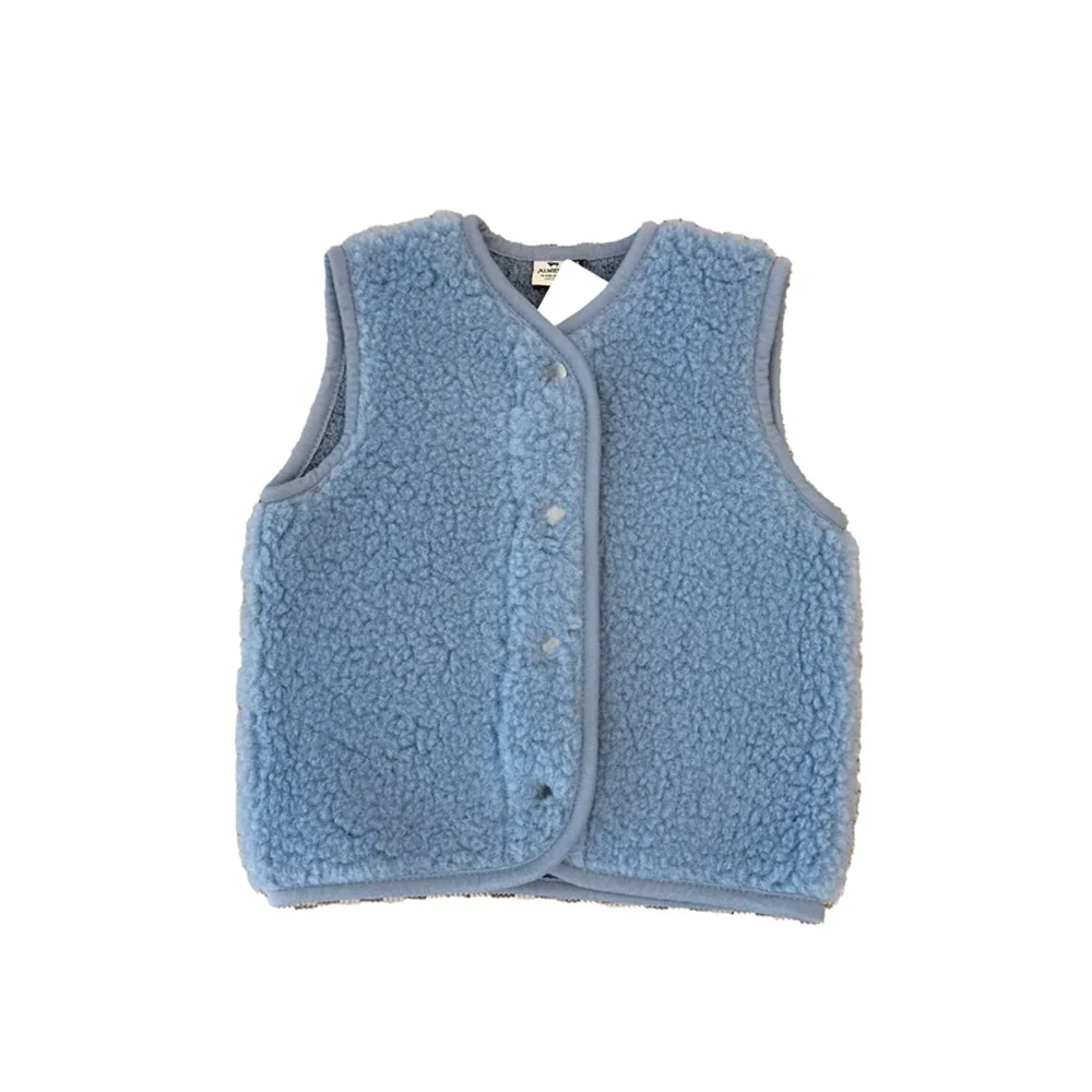 Alwero  Kinder Wollweste 'TYB'  Icy Blue