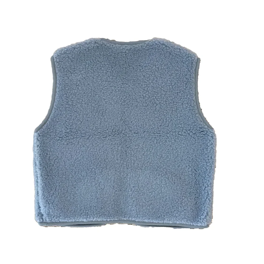 Alwero  Kinder Wollweste 'TYB'  Icy Blue - Image 2