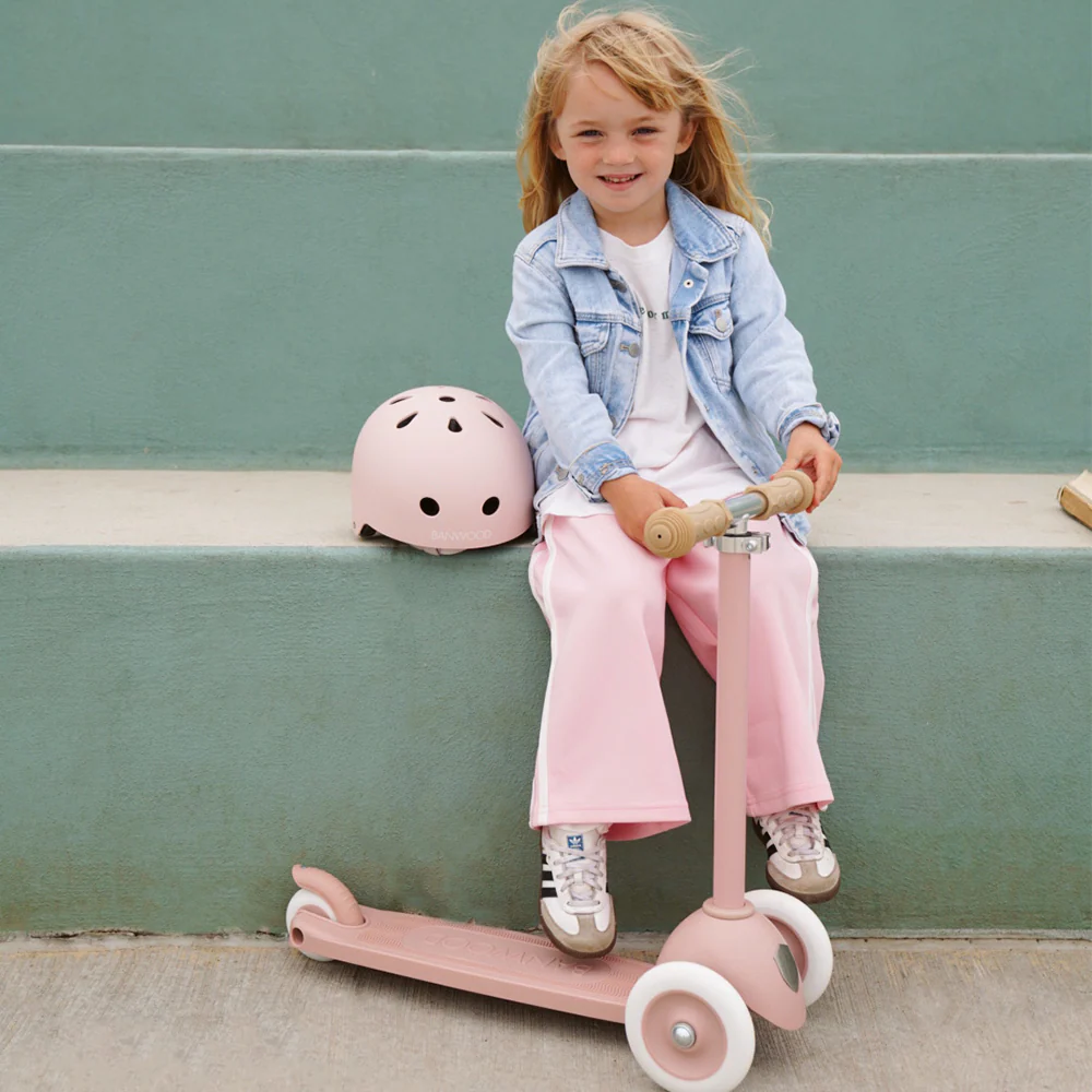 Banwood  Kinderhelm  'Eco' Dusty Rose - Image 2