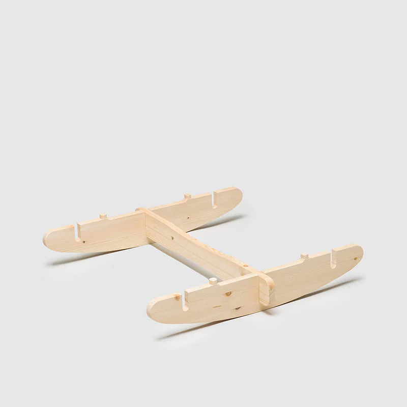 Benni’s Nest  Set Babybett aus Arvenholz (40 x 80cm)  Sand - Image 9