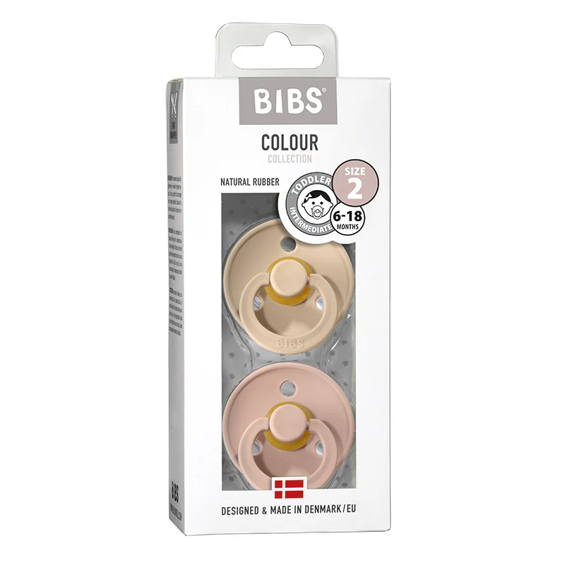 Bibs  Schnuller 6-18 Monate  Blush/Vanilla