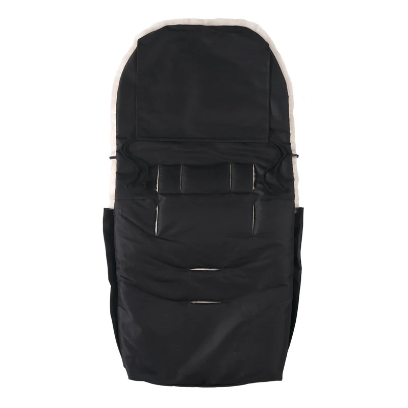 BINIBAMBA  Schaffell Kinderwagen Fusssack  Milk - Image 3