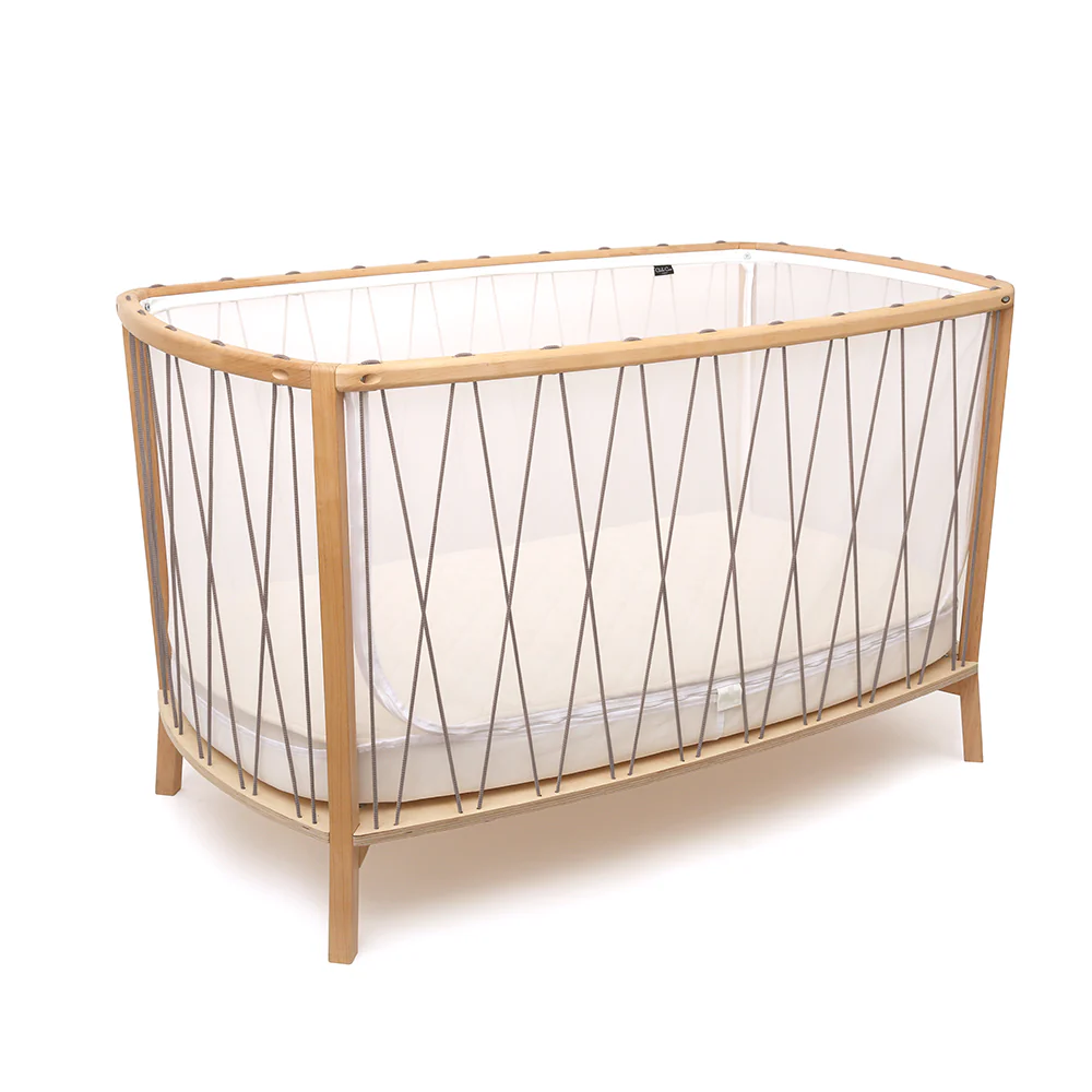 Charlie Crane  Babybett 'KIMI' mit Matratze und Matratzenschutz Hazelnut - Image 9
