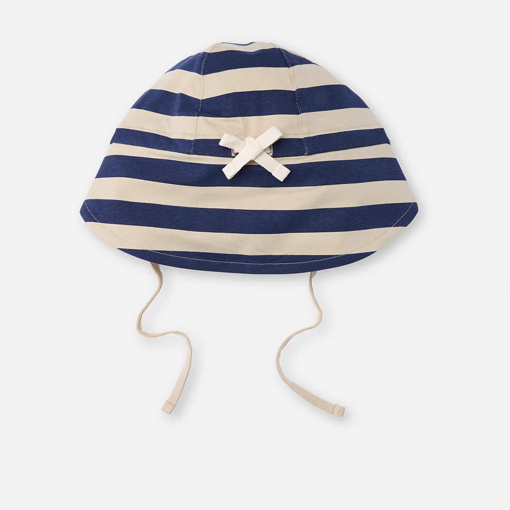 Cloby Wendbarer UV-Sonnenhut Navy/Sandy Stripes - Image 3