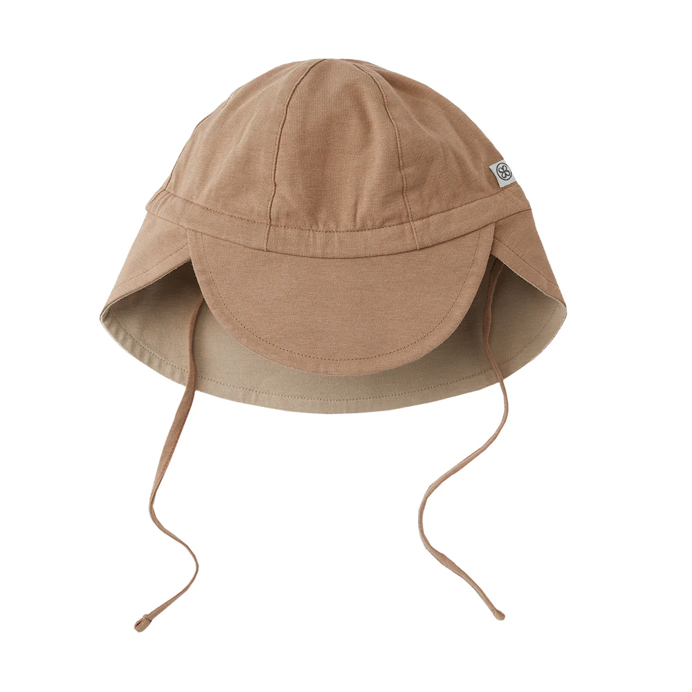 Cloby Wendbarer UV-Sonnenhut Peanut Brown/Sandy