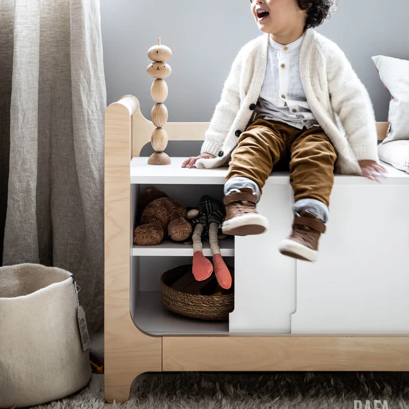 Rafa Kids  Sitzbank mit Stauraum H  Weiss - Image 6