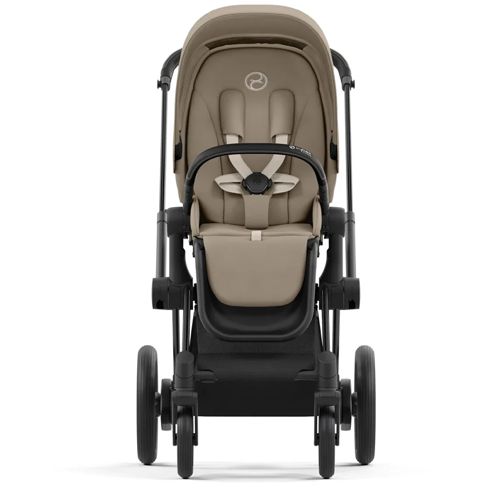 Cybex e-Priam Komplettset Matt Black Cozy Beige - Image 3