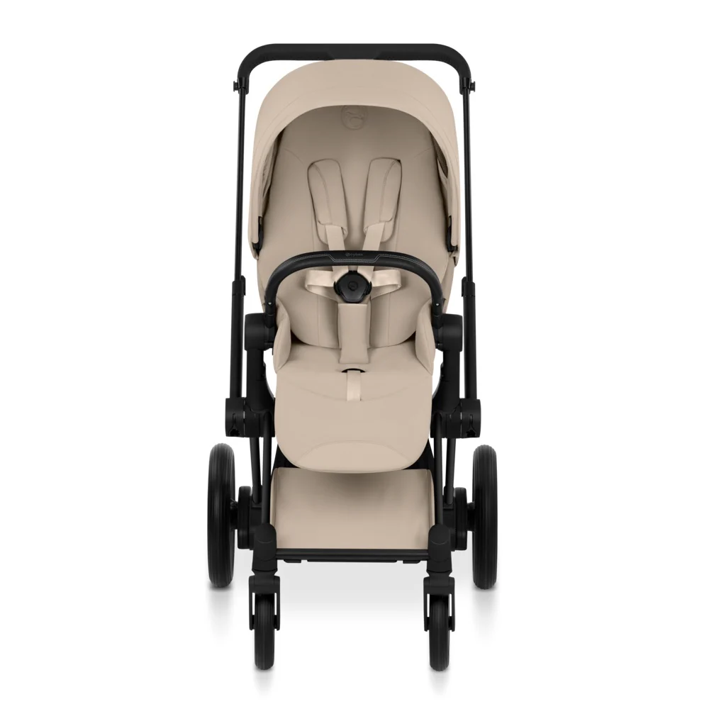 Cybex  e-Priam Style Matt Black/Cozy Beige - Image 2