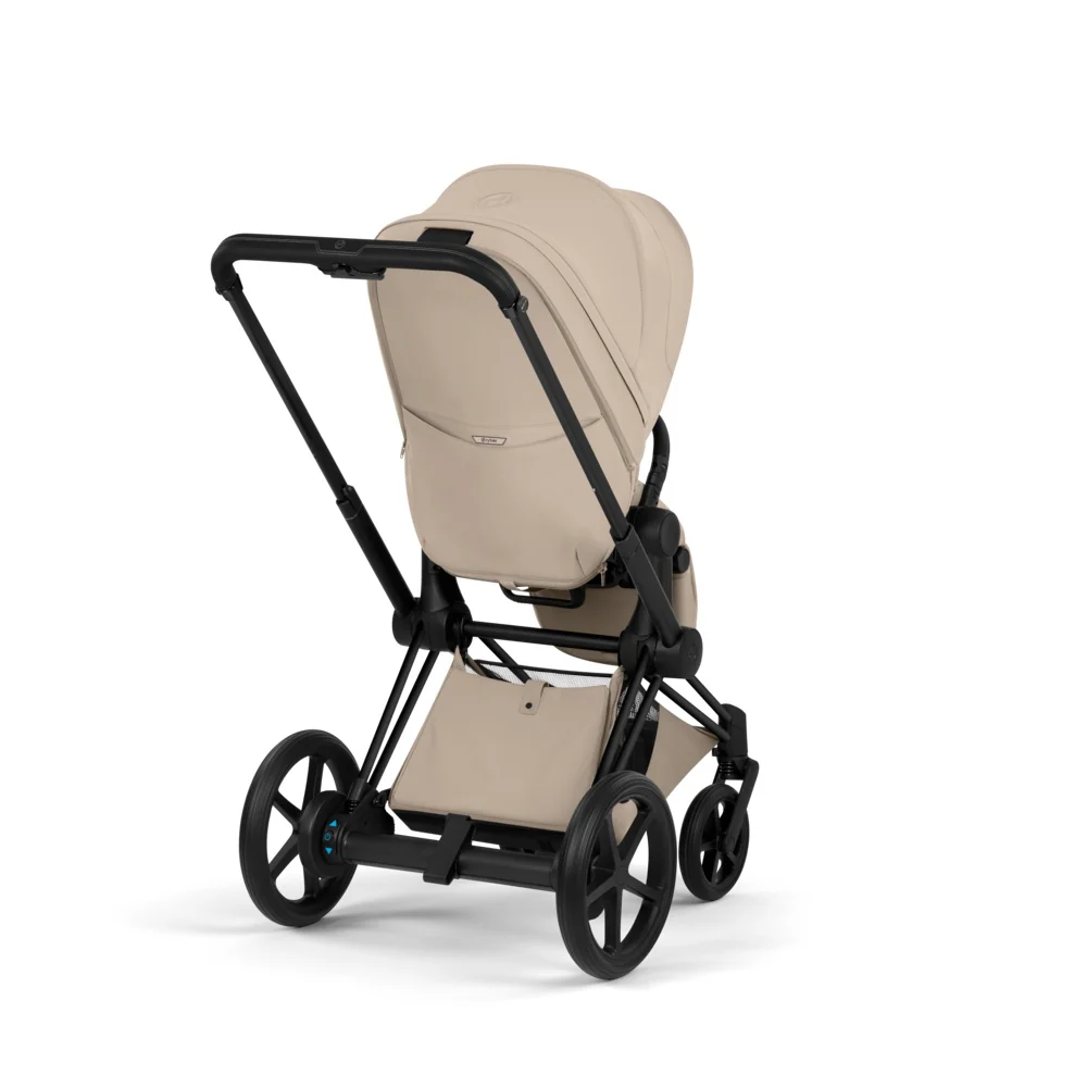 Cybex  e-Priam Style Matt Black/Cozy Beige - Image 3