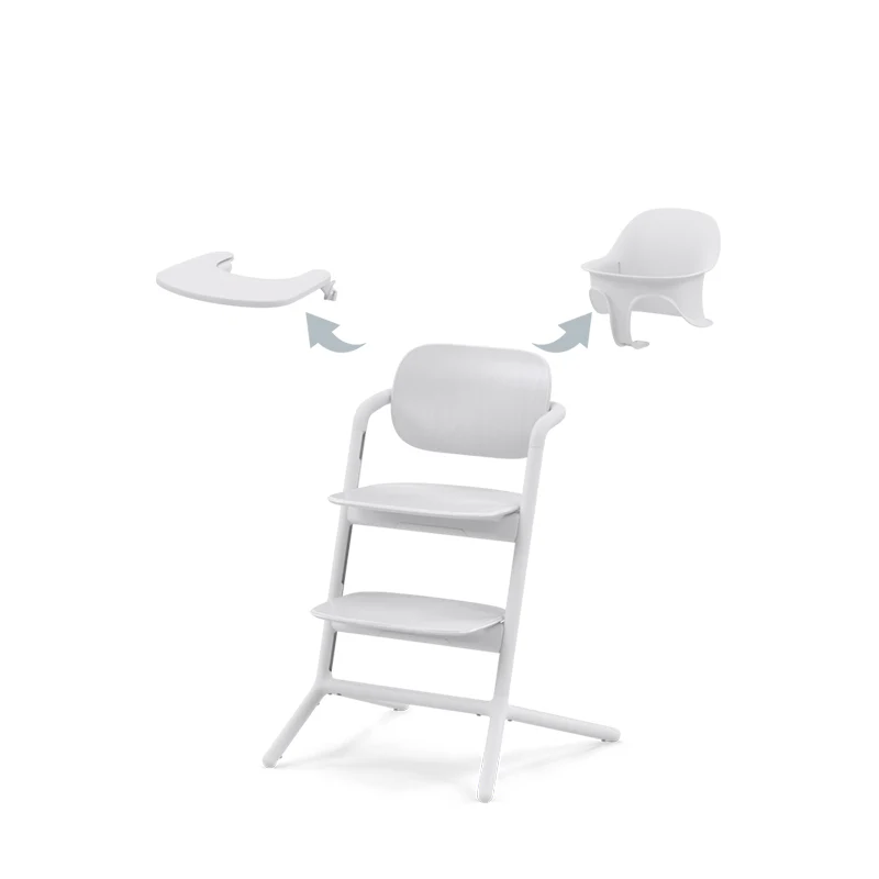 Cybex Lemo 3-in-1 Hochstuhl All White