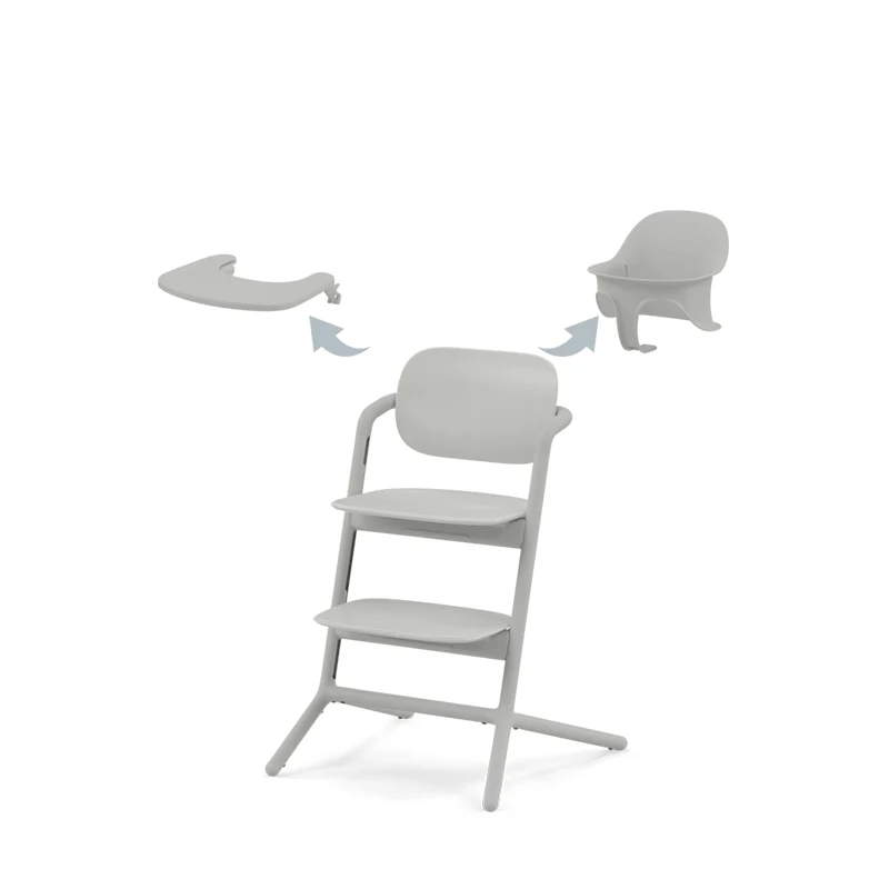 Cybex Lemo 3-in-1 Hochstuhl Suede Grey