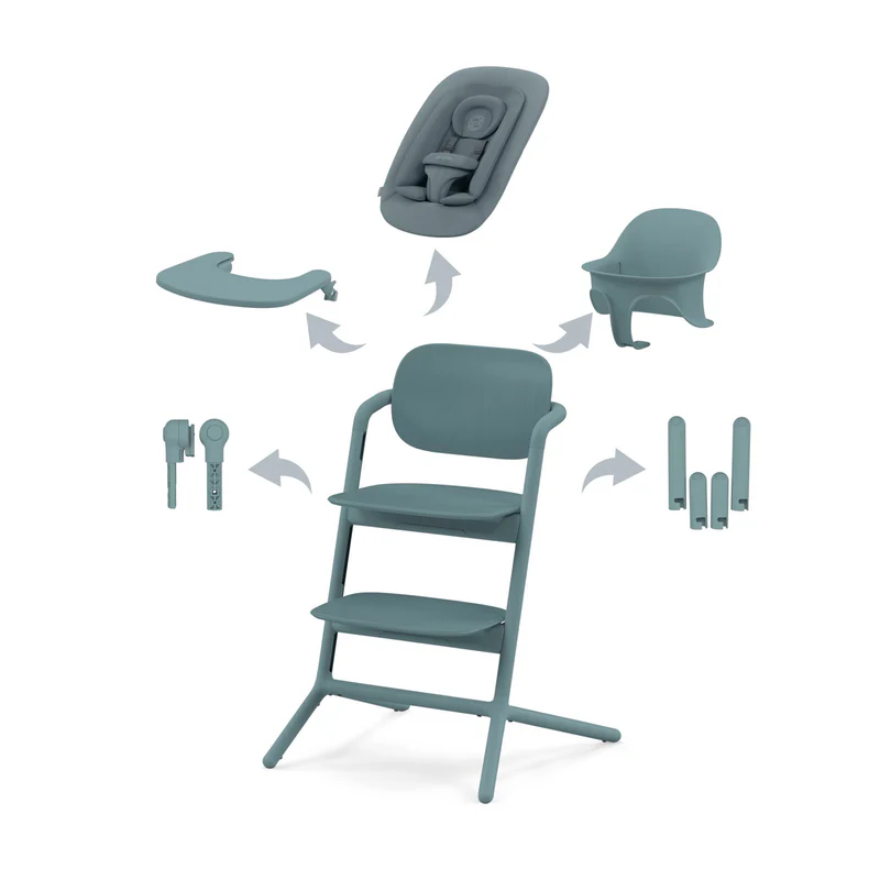 Cybex Lemo 4-in-1 Hochstuhl Stone Blue