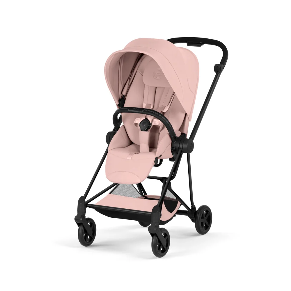 Cybex Mios Style Matt Black/Peach Pink - Image 3