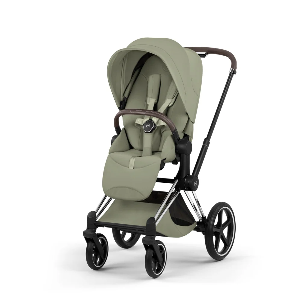 Cybex  Priam Style Chrome Brown/Sage Green - Image 2