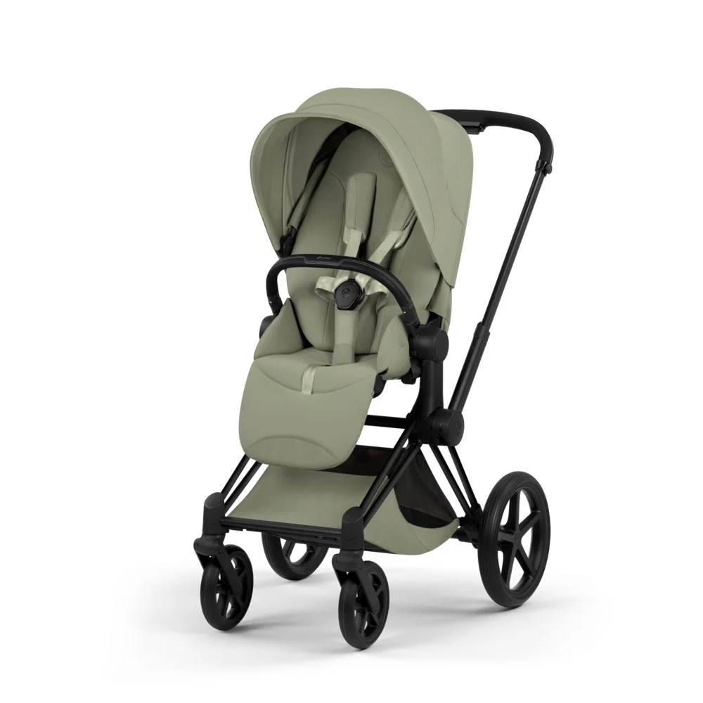 Cybex  Priam Style Matt Black/Sage Green - Image 2