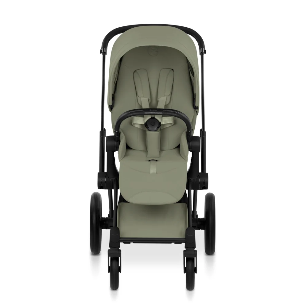 Cybex  Priam Style Matt Black/Sage Green - Image 3