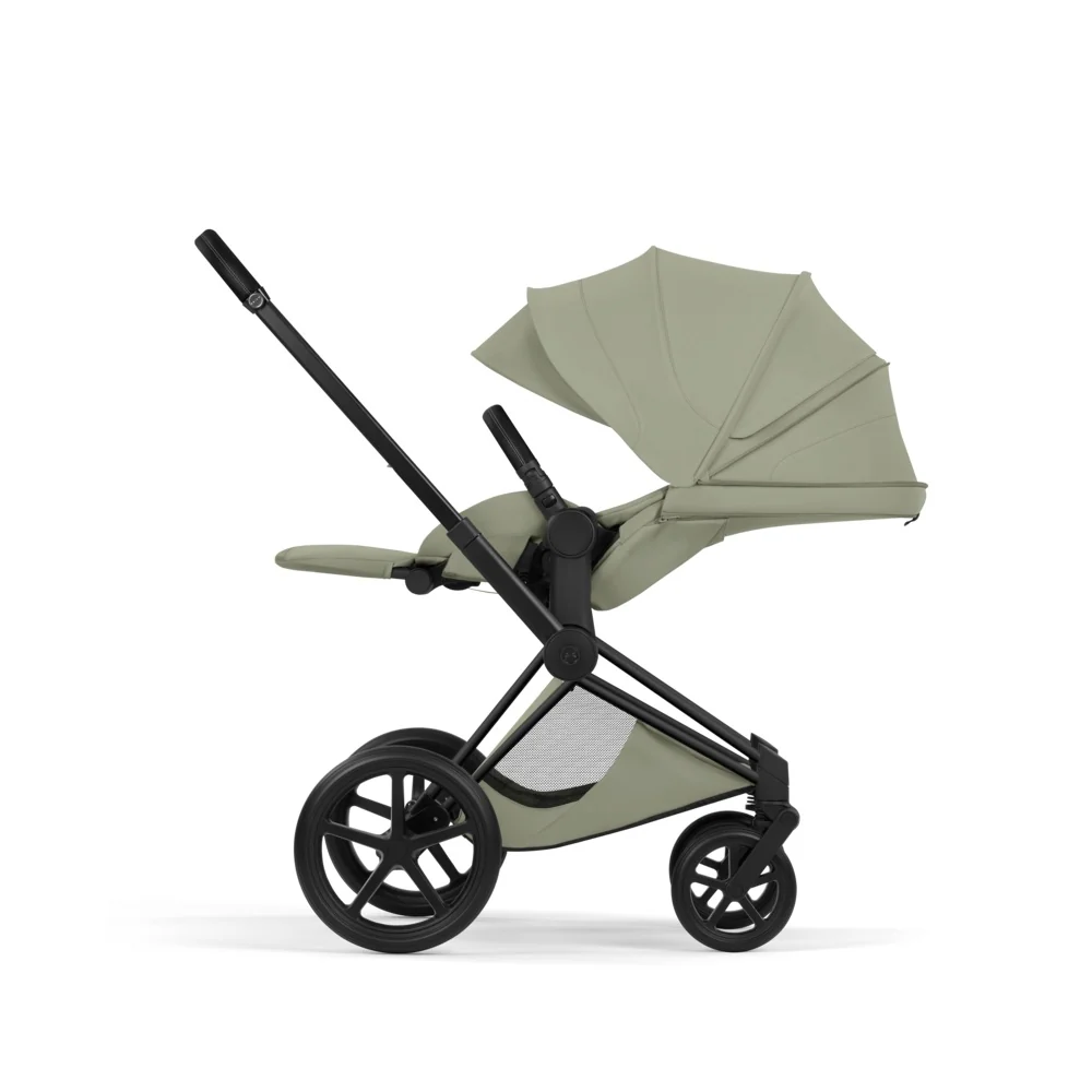Cybex  Priam Style Matt Black/Sage Green - Image 9