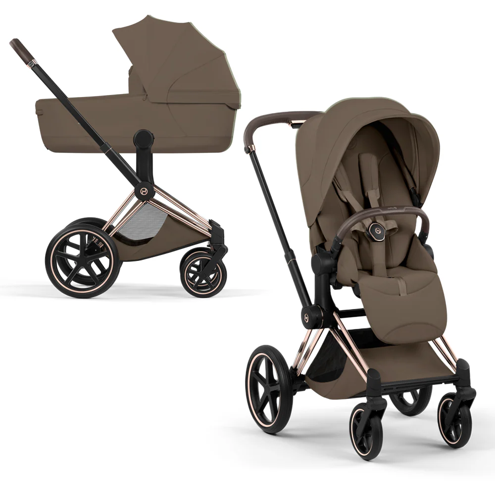 Cybex  Priam Style Rosegold/Coconut Brown
