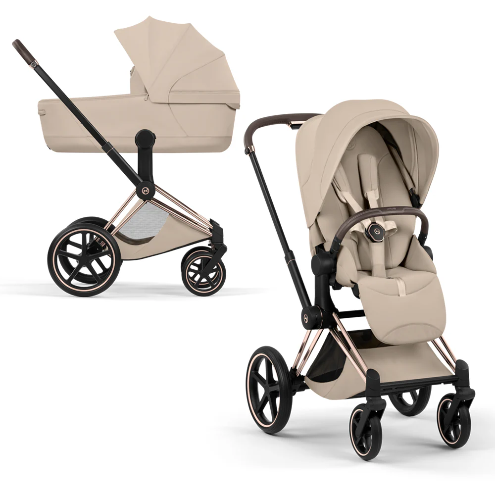 Cybex  Priam Style Rosegold/Cozy Beige