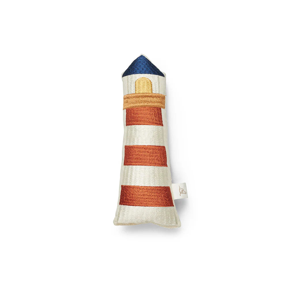 Dear April Leuchtturm Rassel 'Klint' Off White/Bunt