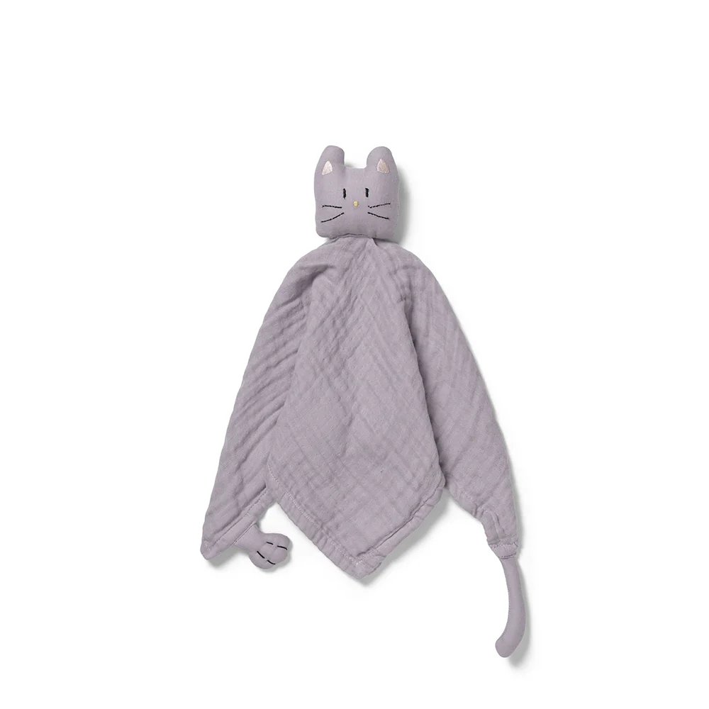 Dear April Musselin Kuscheltuch 'Kitty' Lavender