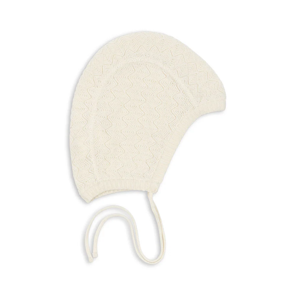 Fanga Fontana Strickmütze 'Venti' Antique White