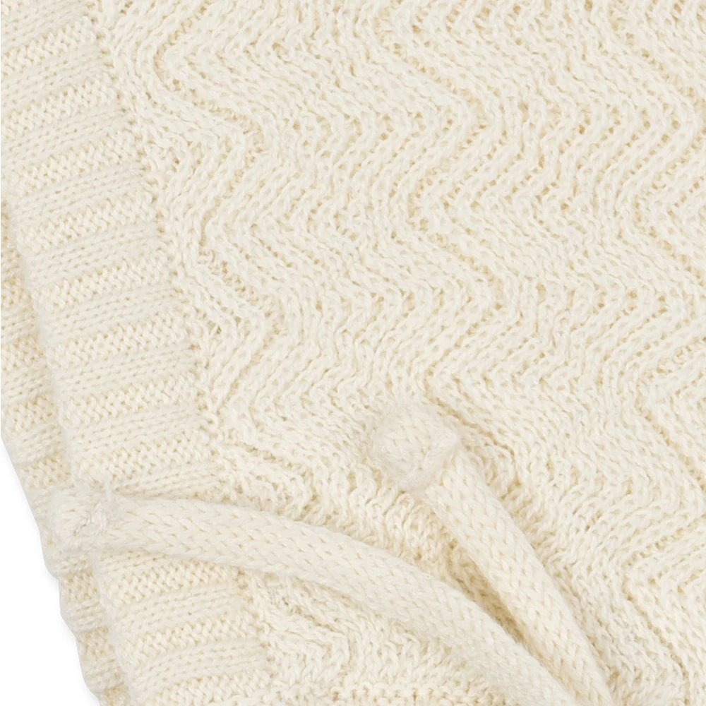 Fanga Fontana Strickmütze 'Venti' Antique White - Image 2