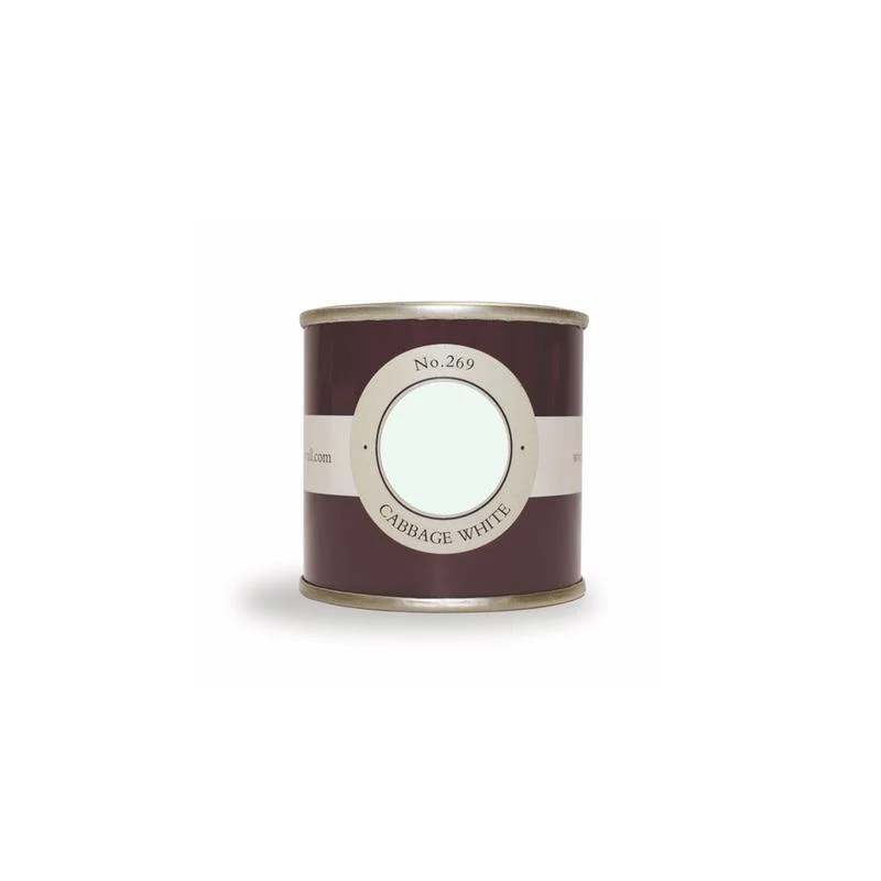 Farrow & Ball  Estate Emulsion  Cabbage White 269 - Image 2