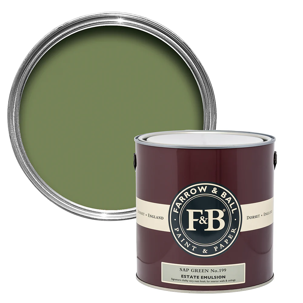 Farrow & Ball  Estate Emulsion  Sap Green 199