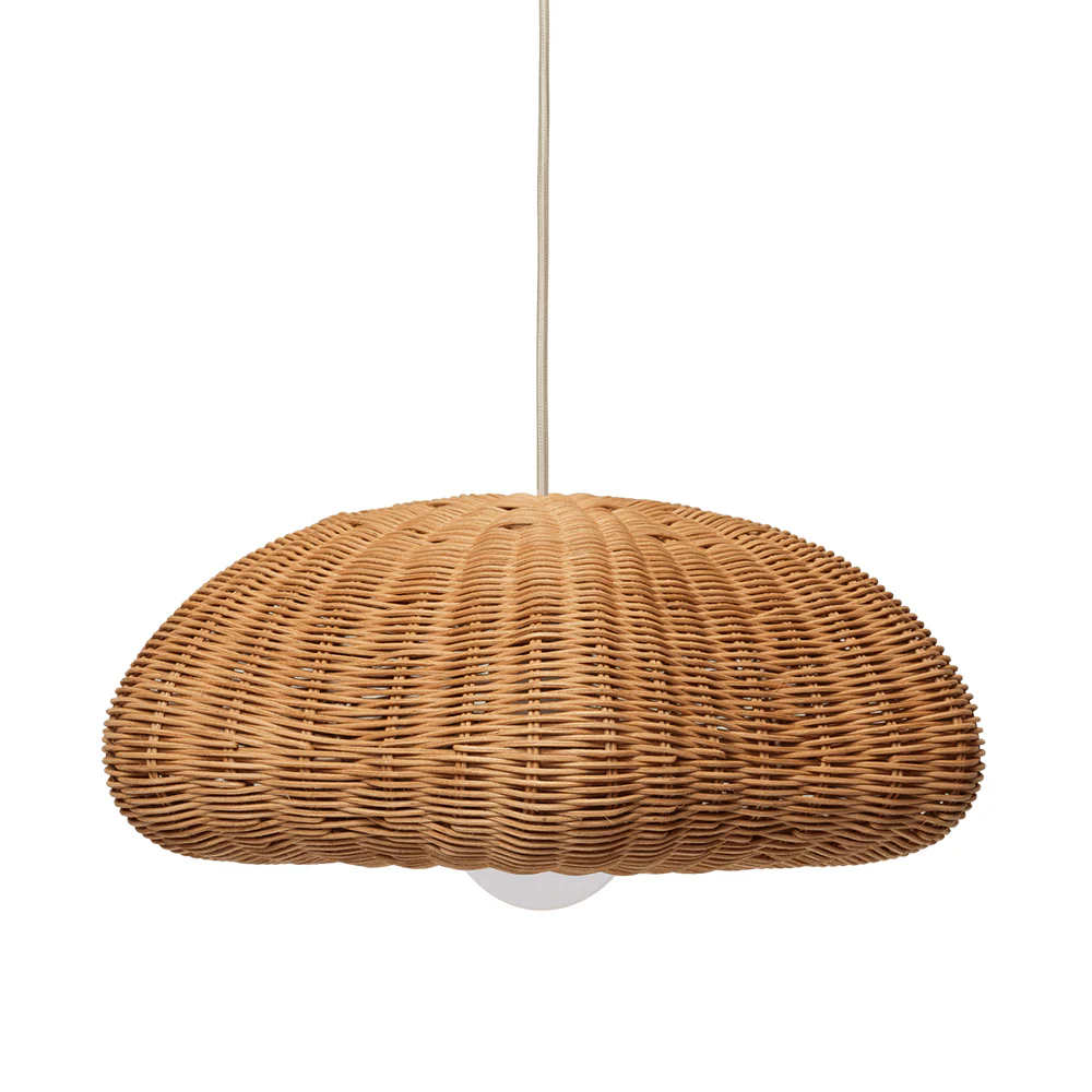 Ferm Living  Rattan Lampenschirm 'Rivan' Natural - Image 3
