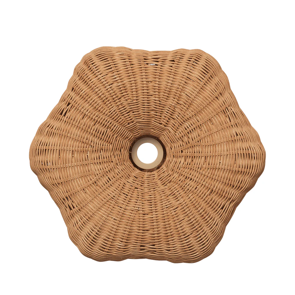 Ferm Living  Rattan Lampenschirm 'Rivan' Natural - Image 4