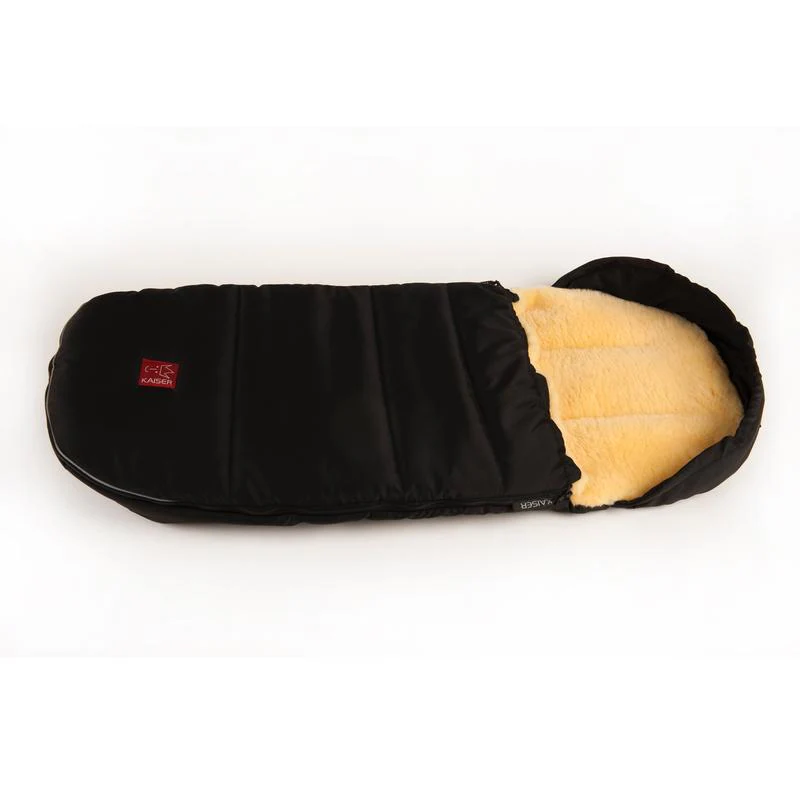 Kaiser  Lammfell Kinderwagenfusssack Lenny  Black - Image 2