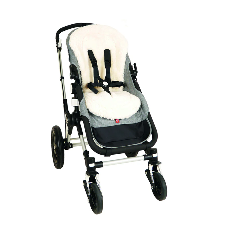Kaiser  Lammfell-Sitzauflage Natural White - Image 2