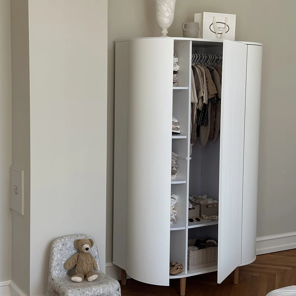 Kas Kopenhagen Kleiderschrank 'Kai' White - Image 11