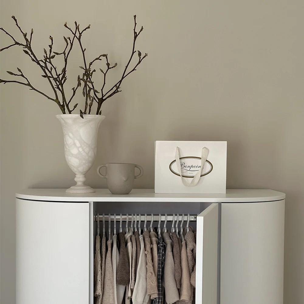 Kas Kopenhagen Kleiderschrank 'Kai' White - Image 4