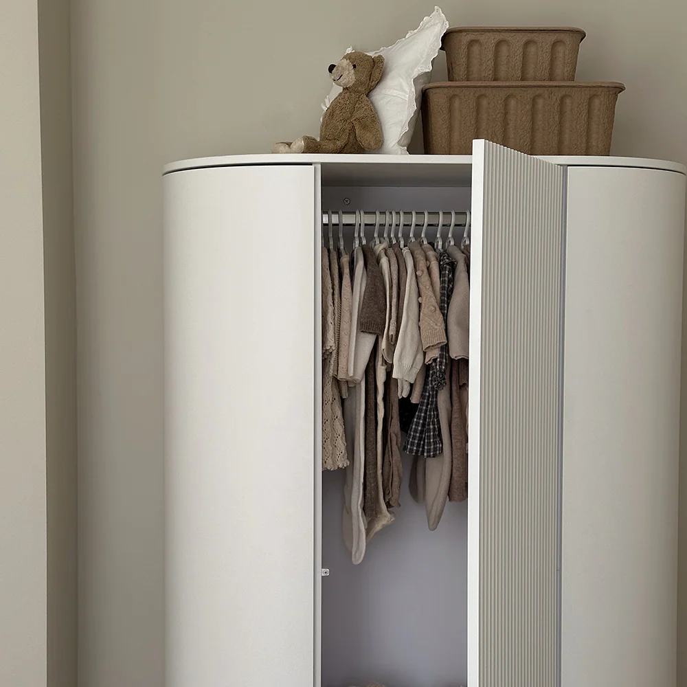 Kas Kopenhagen Kleiderschrank 'Kai' White - Image 8