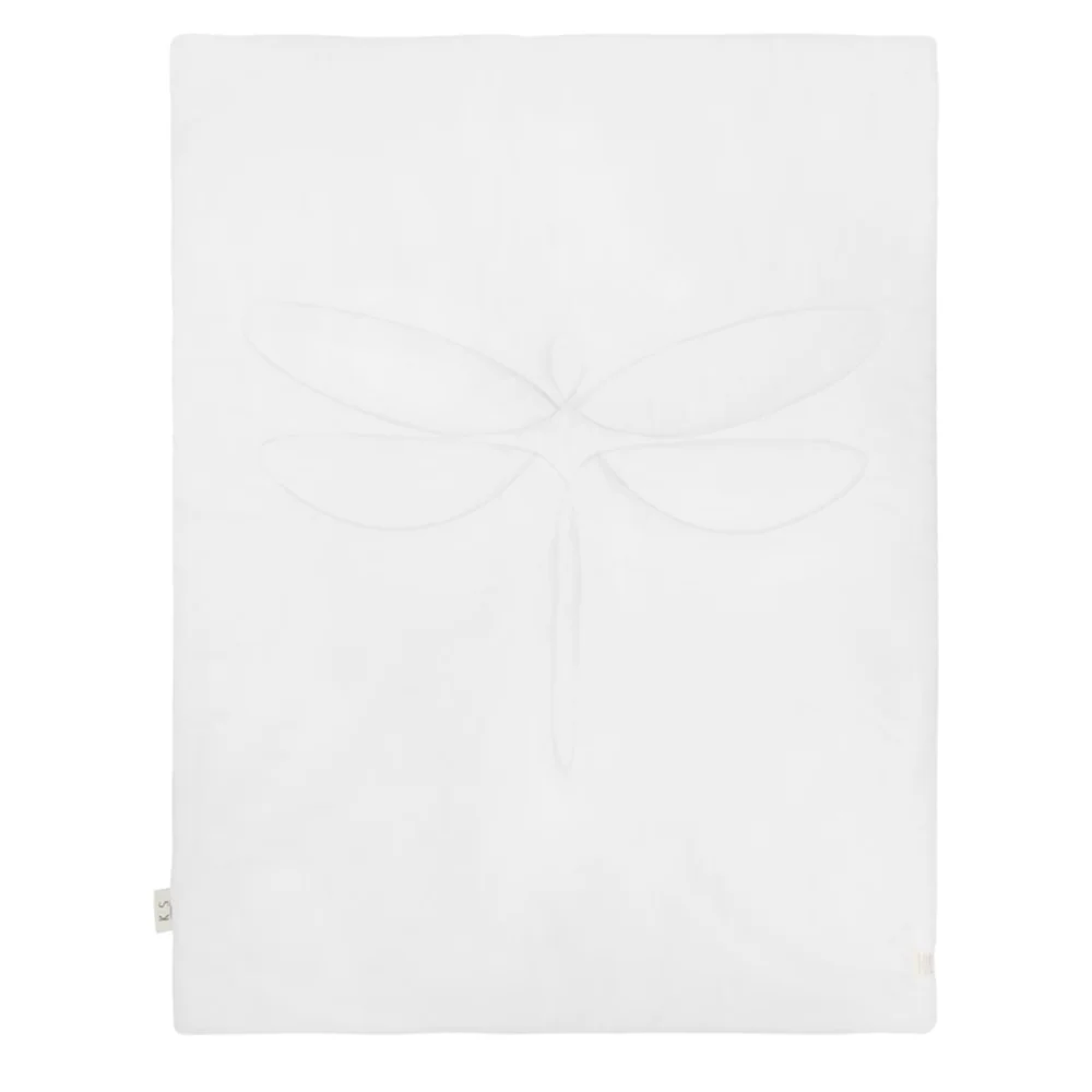 Kas Kopenhagen Krabbeldecke Dragonfly Snow White