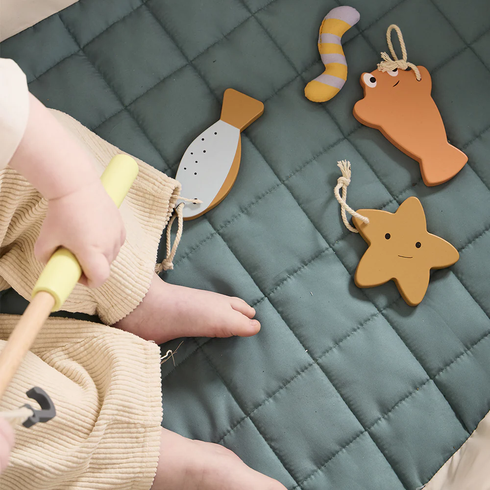 Kids Concept Fischerboot aus Stoff mit Angelset - Image 12