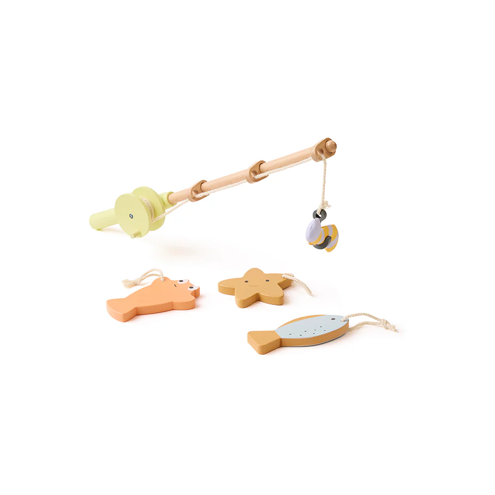 Kids Concept Fischerboot aus Stoff mit Angelset - Image 4