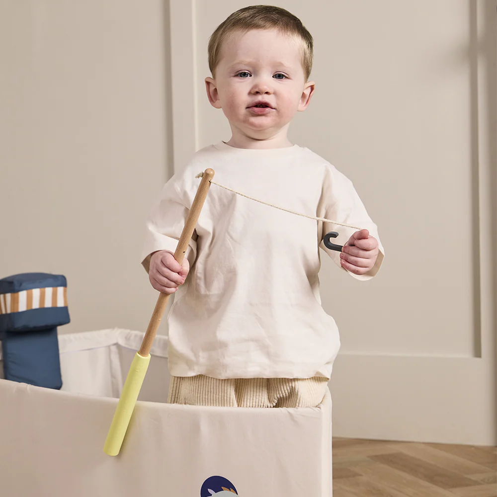 Kids Concept Fischerboot aus Stoff mit Angelset - Image 8