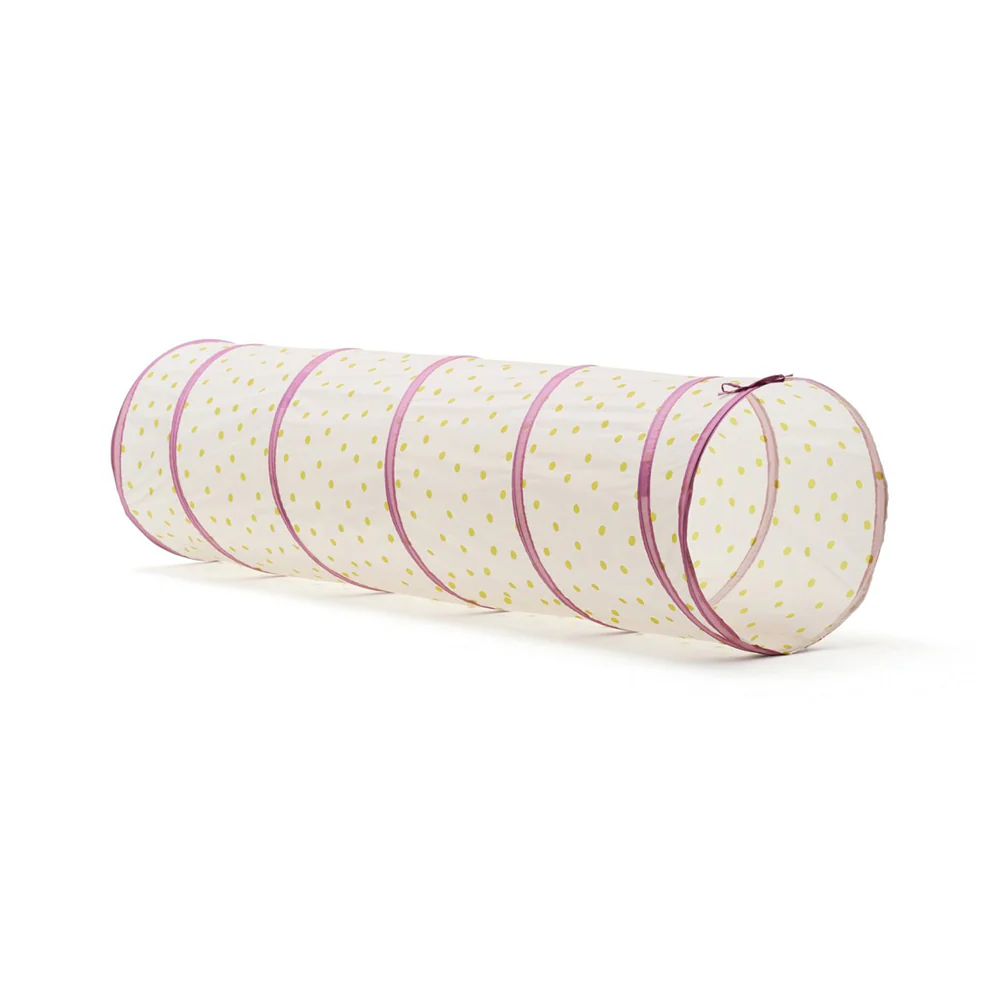 Kids Concept  Spieltunnel  'Punkte' Rosa