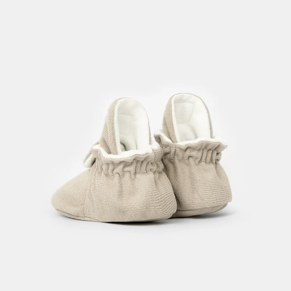 Kings & Rebels Baby Booties 'Gamuza' Ivory - Image 11