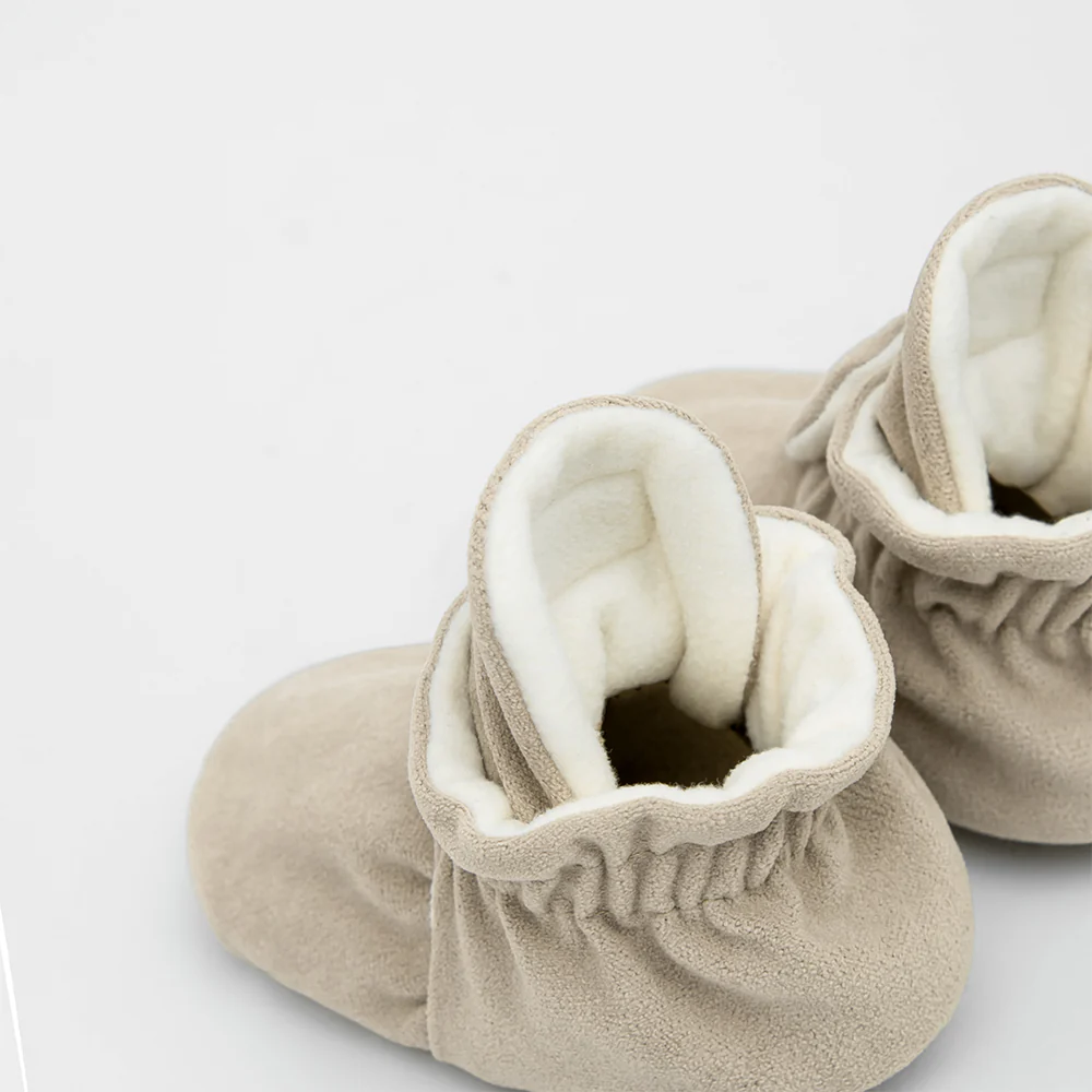 Kings & Rebels Baby Booties 'Gamuza' Ivory - Image 16