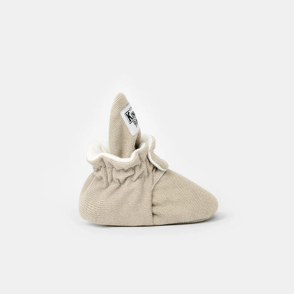 Kings & Rebels Baby Booties 'Gamuza' Ivory - Image 6