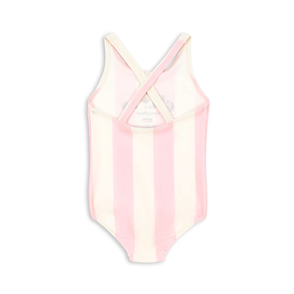 Konges Sløjd Badeanzug 'Pomia' Candy Rose Stripe - Image 3
