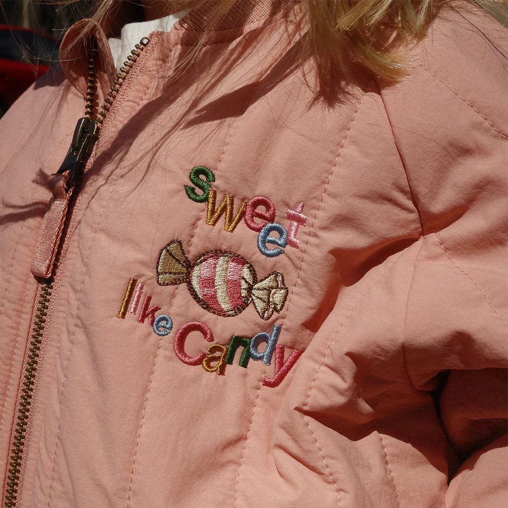 Konges Sløjd Bomber-Jacke 'Juno' Cameo Brown - Image 2