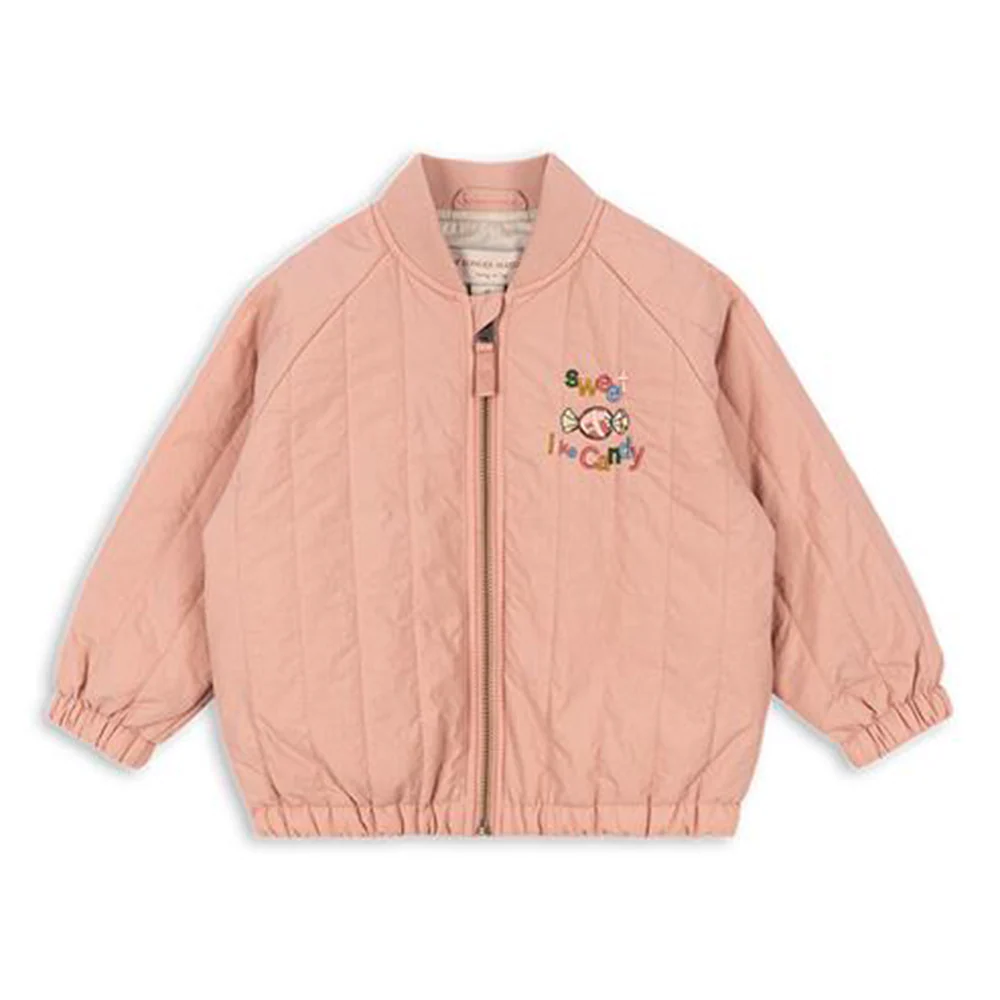 Konges Sløjd Bomber-Jacke 'Juno' Cameo Brown - Image 4