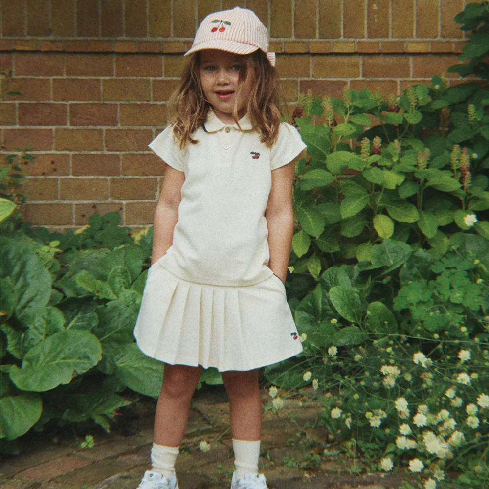 Konges Sløjd Cap 'Ellie Bow' Amour Stripe - Image 2