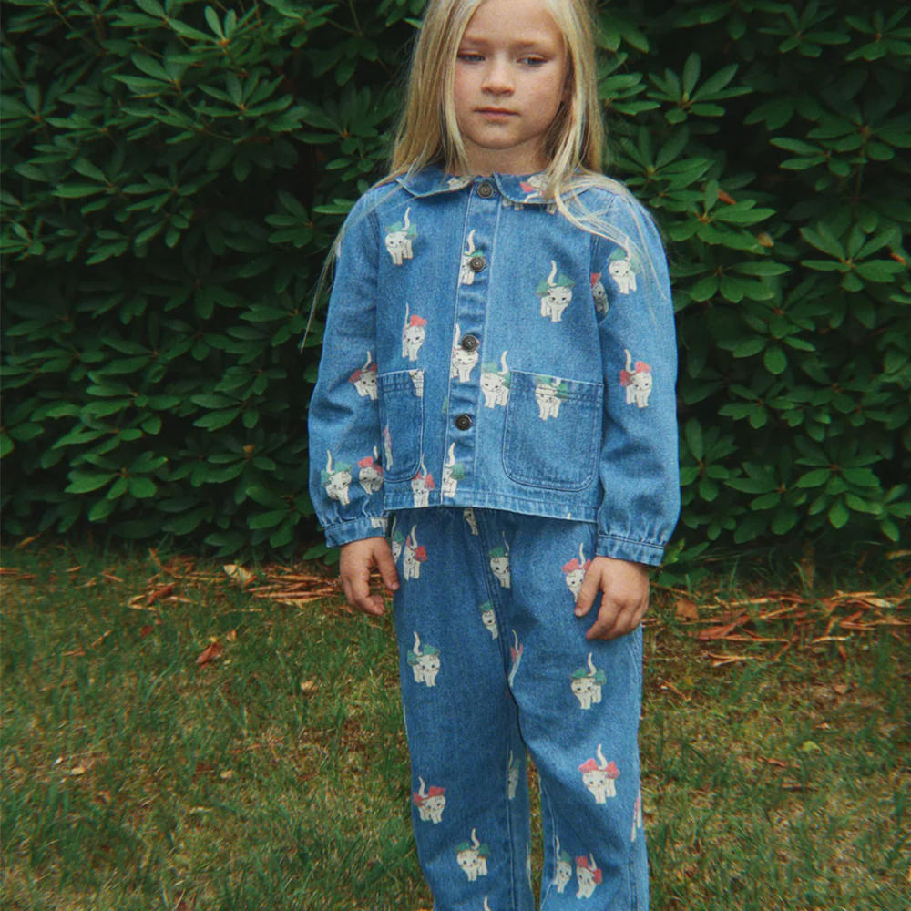 Konges Sløjd Jeans 'Magot' Bow Kitty Denim - Image 2