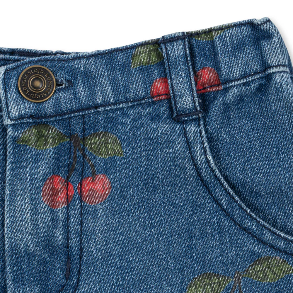 Konges Sløjd Jeans Shorts 'Magot' Ma Grande Cerise Denim - Image 3